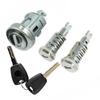 For Fiat Ducato Citroen Relay Peugeot Boxer 2006 Set Ignition Car Door Rear Trunk Lock Barrel Cylinder Latch With 2 Keys Blade