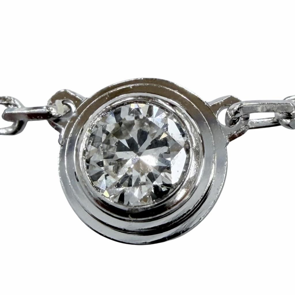 Great Cartier Necklace Damour SM White gold 750 Women CPC002 Used