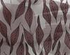oneOone Cotton Cambric Dark Rose Brown Fabric Leaves Dress Material Fabric Print Fabric By The Yard 42 Inch