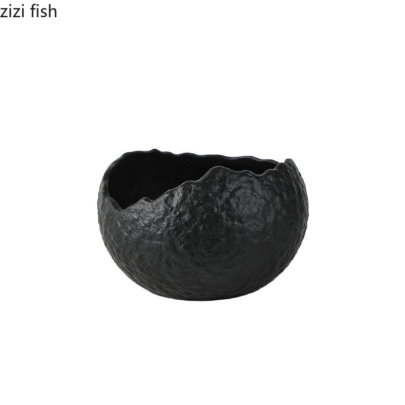 Farfurie din ceramică pentru restaurant, model de piatră, bol cu ​​supă groasă, castron pentru salată, bol cu ​​paste, farfurie pentru gustare, farfurie pentru desert, veselă din ceramică