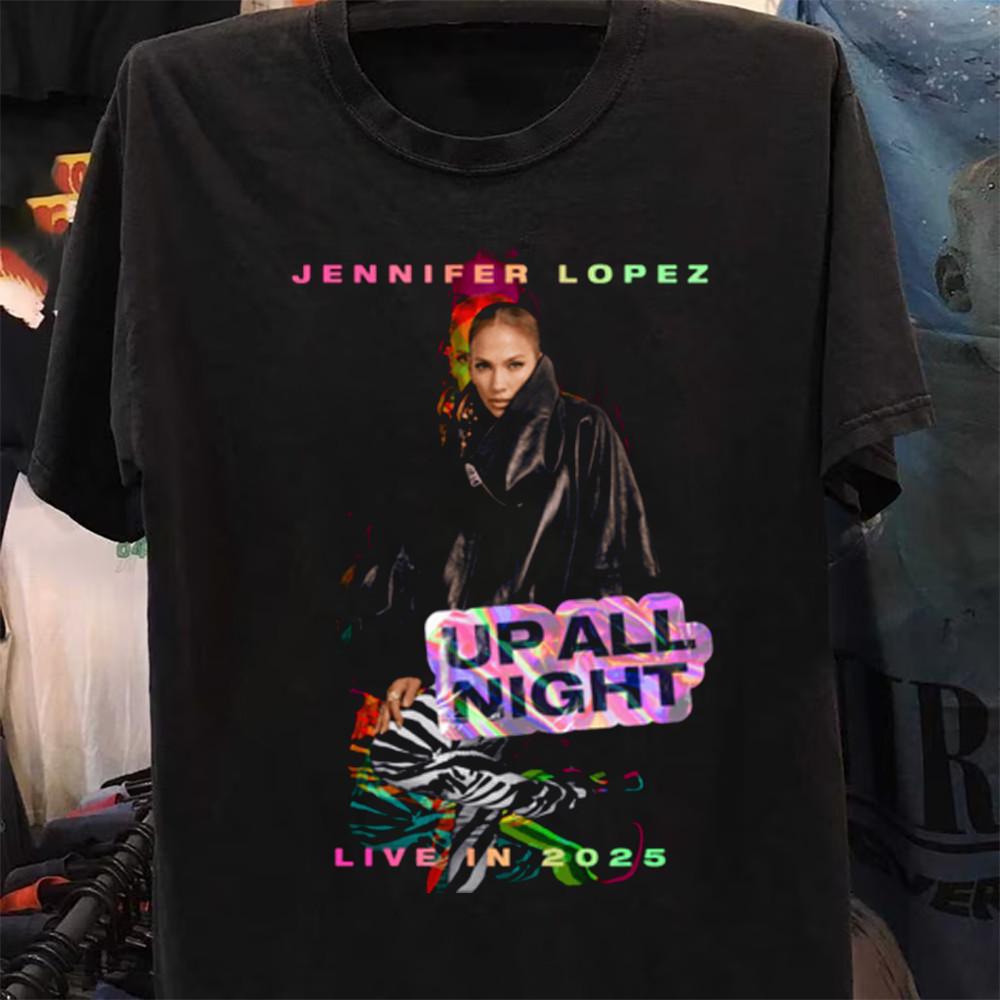 Jennifer Lopez LIVE T-Shirts s-5xl cotton gifl men S