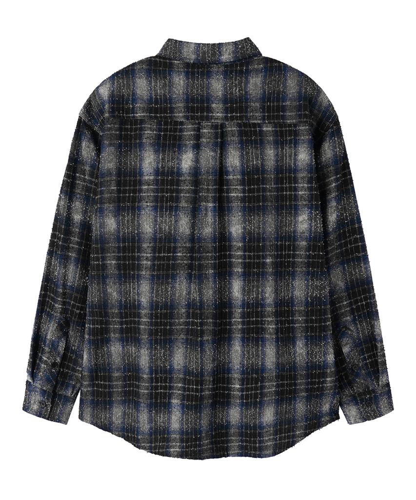 OPENYARD(OY) Dust Check Shirt - Black