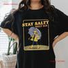 Stay Salty Melt Ice T Shirt Keep Out Retro Anti Girl Vintage Unisex Graphic Top For Everyday Wear