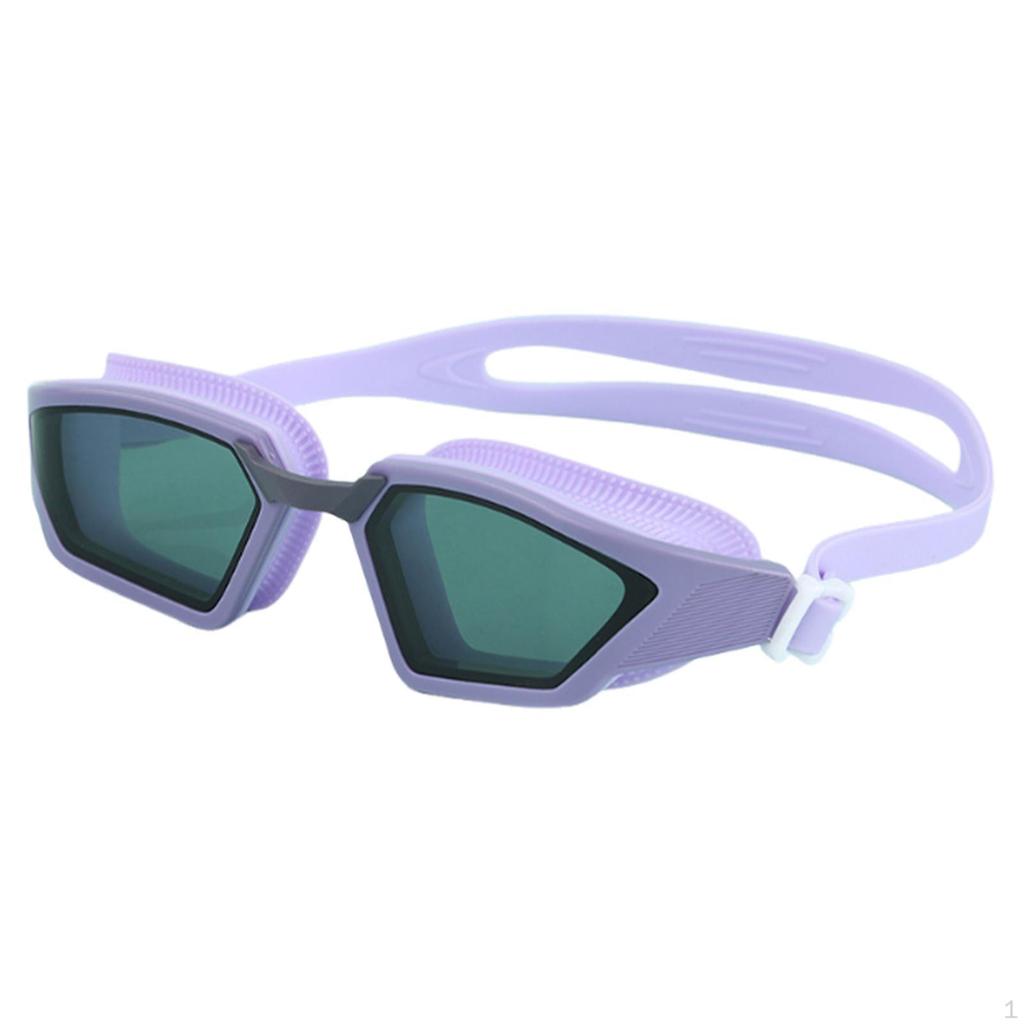 Swimming Goggles Adjustable Silicone Glasses for Adults Women Men