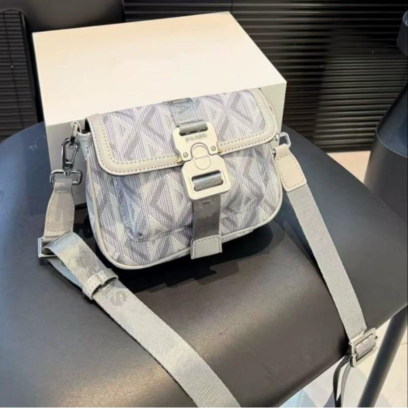 Mens Minimalist Messenger Bag Small Square Crossbody Casual Trendy Shoulder