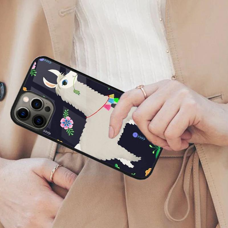 

LLAMA Magnetic Phone Case For APPLE iPhone 17 Air 16 14 13 12 Pro Max 15 Plus Wireless Charge With MagSafe Cover iPhone 14