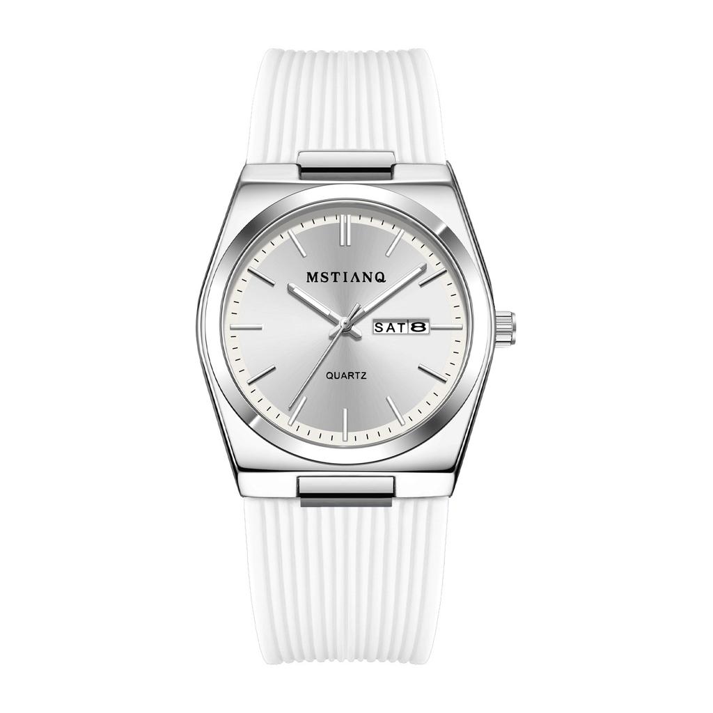 Elegante Atmosphäre Uhr Herren Business Freizeit Doppelkalender Jungen Leuchtende Quarz Uhr Herren