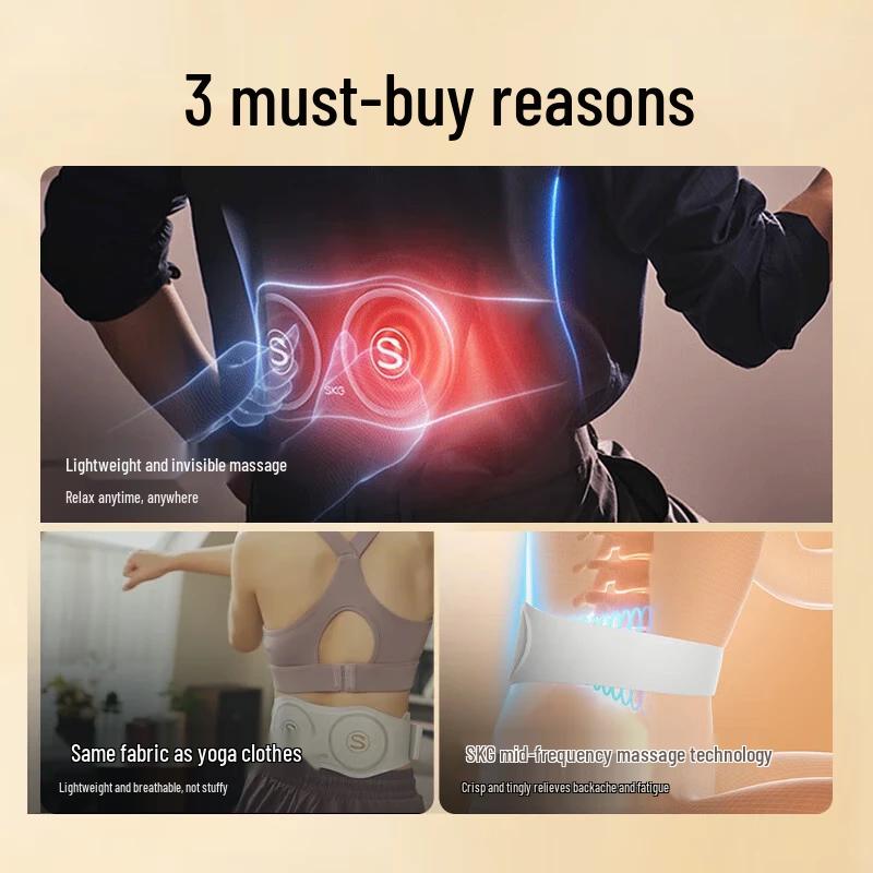 SKG W7 Smart Waist Massager CN Plug (adapter Included)