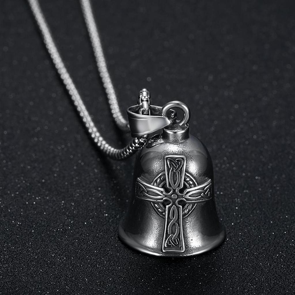Motorcycle Bell Luck Bell for Bike Motorcycle Bells for Biker Good Luck Riding Bells with Hanger Motorcycle Accessory Keychain