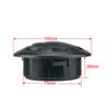 Universal Bus RV Round Air Conditioning Outlet with Honeycomb Grille 75mm 2.95''