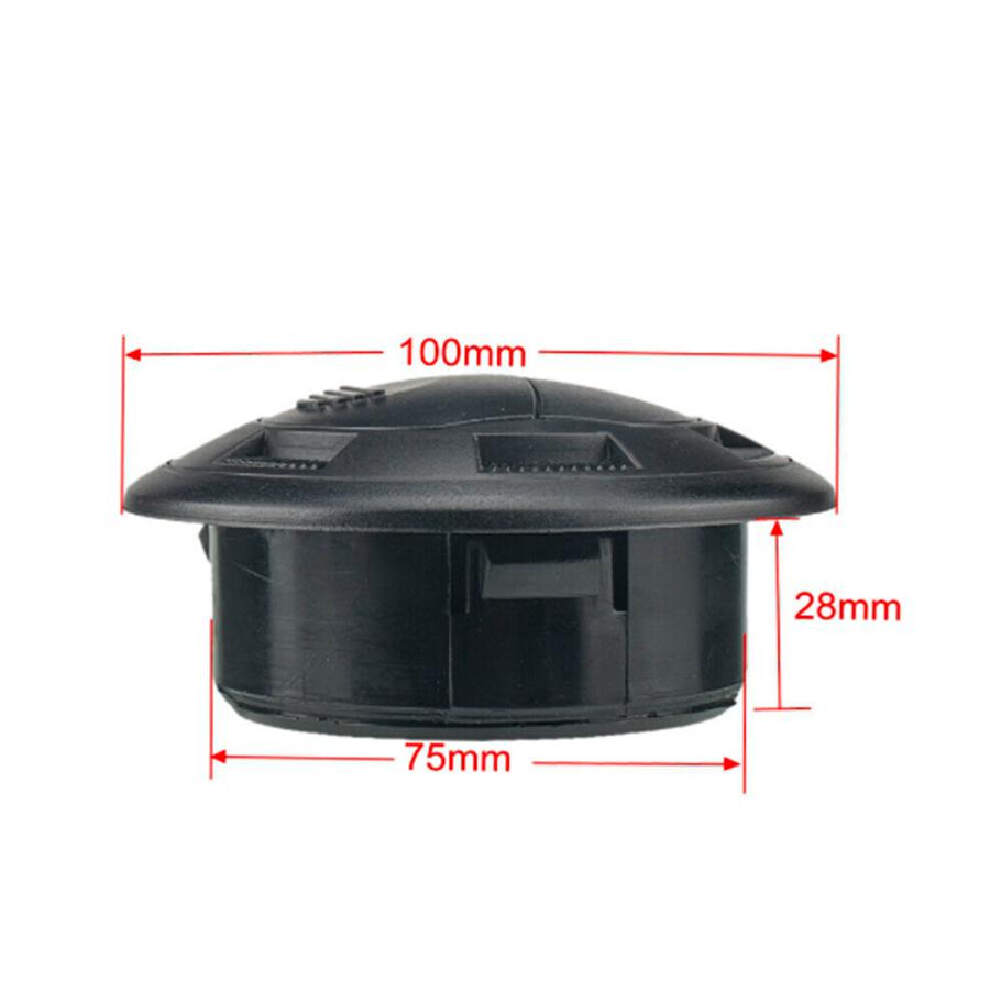 Universal Bus RV Round Air Conditioning Outlet with Honeycomb Grille 75mm 2.95''