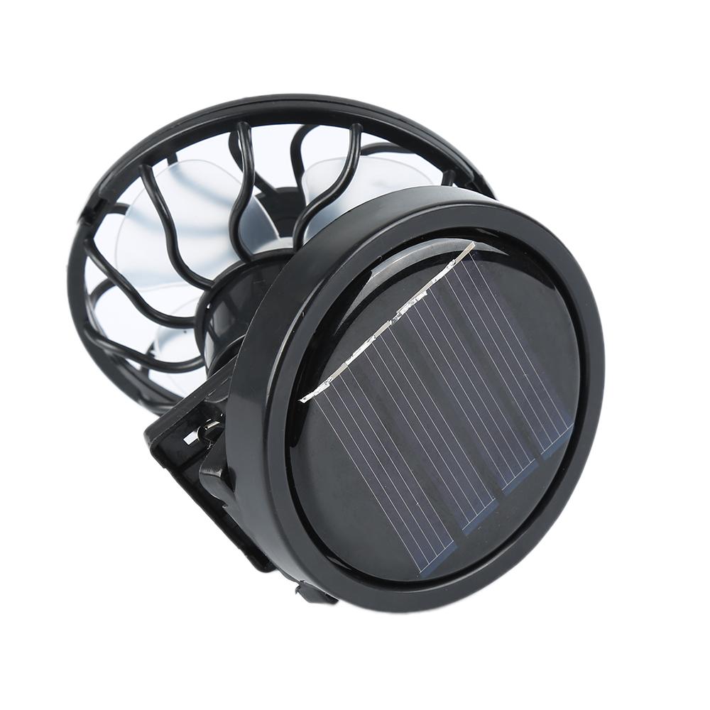 Portable Fan Electric Sun Energy Panel Cooling Fan Clip-on Cap Mini Solar Sun Fan Power For Traveling Camping Outdoor Fishing
