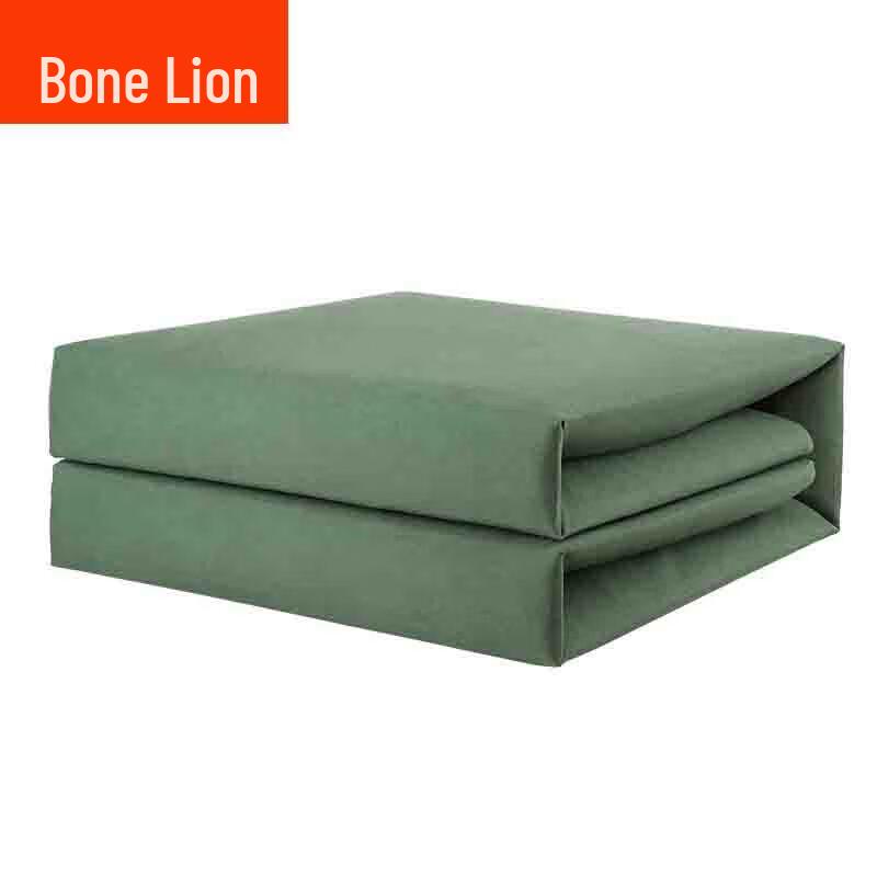 Fixed-Shape Military Green Canvas Quilt