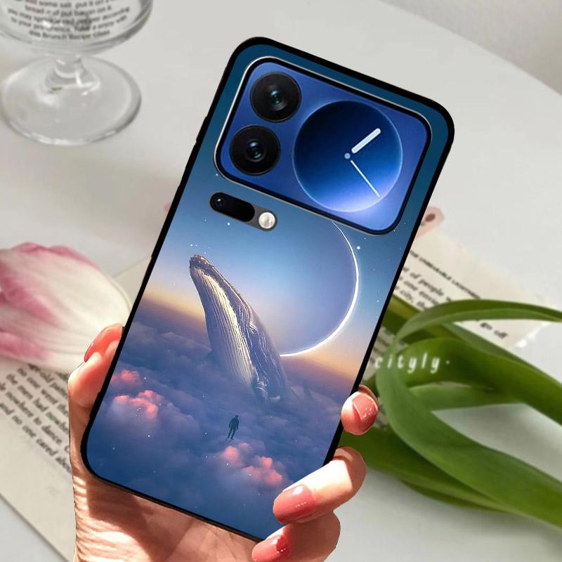 For Xiaomi Mi 17 Pro Max/17Pro Case Fashion Shockproof Protective Back Cover For Xiaomi 17 ProMax Soft TPU Silicone Phone Fundas