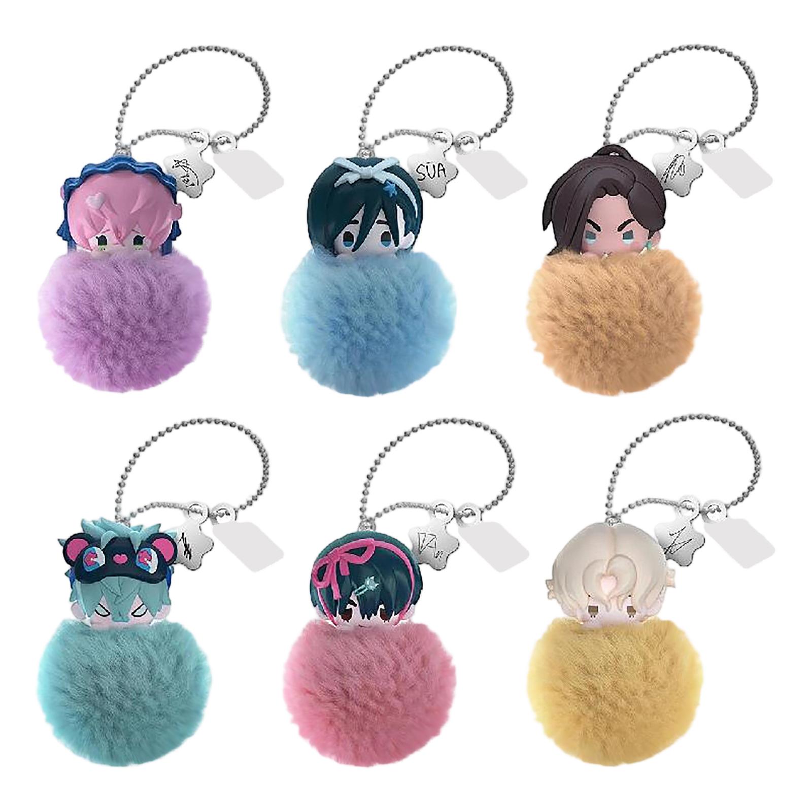 

Random Styles Of Cute Cartoon Dolls And Plush Toys In The Surrounding Area One Size