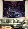Tapeçaria de Parede Death Note Pendente Estético de Parede Manta de Tecido Impressa Tapeçarias Decorativas Para Quarto Sala de Estar Decoração de Casa