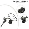 43mm Left Hydraulic Brake Master Caliper Rear Hand Hydraulic Disc Brake Assembly For Most Dirt Bikes ATV Quad 110cc 125cc 140cc