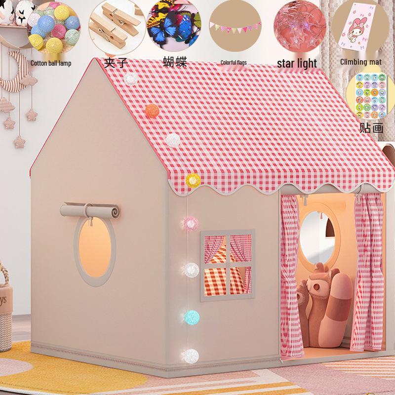 Princess Castle Indoor Play Tent: Girl's Birthday Gift & Cozy Sleeping Space