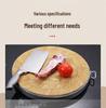 Round Nan Bamboo Extra Thick Chopping Block: Mold-Proof, Heavy-Duty Cutting Board for Meat