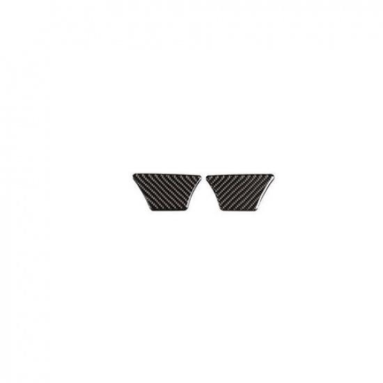 For BMW 3-Series 2005-2012 Carbon Fiber B-Pillar Groove Sticker Cover Trim 2PCS
