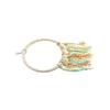Lovebirds Hanging Grinding Climbing Cotton Rope Bird Toys Parrot Swing Circle Perch Ferrule Toy