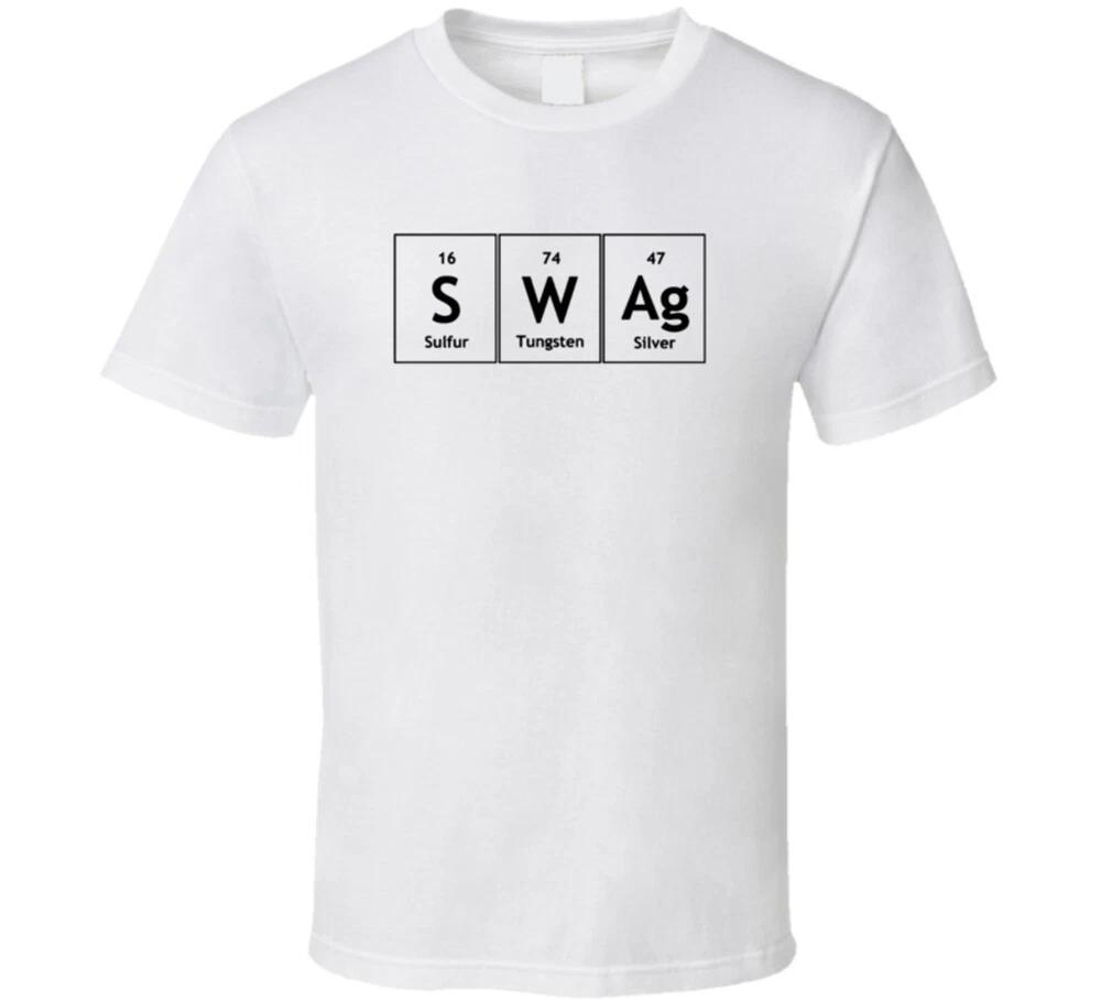 Swag Funny Periodic Table Science Nerd T Shirt S