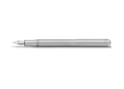 Kaweco Lilliput Rustfrit Stål Fyldepen Fin Officielt Importeret Pen, Spids, LIFF-SS,