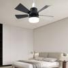 Ceiling Fan Light 3000K To 6500K   Brightness 3 Wind Speeds 3 Timers E26 Socket Light with Fan