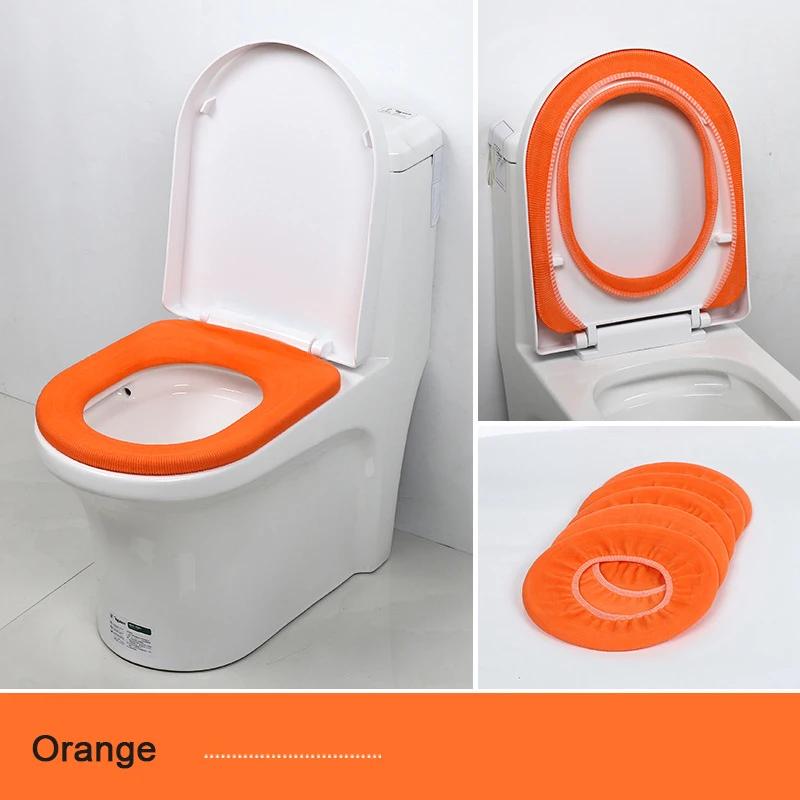 Warme Weiche Waschbare WC-Sitzbezugmatte für Heimdeko Closestool-Matte Sitzbezug WC-Deckelbezug Zubehör WC-Sitze Teil