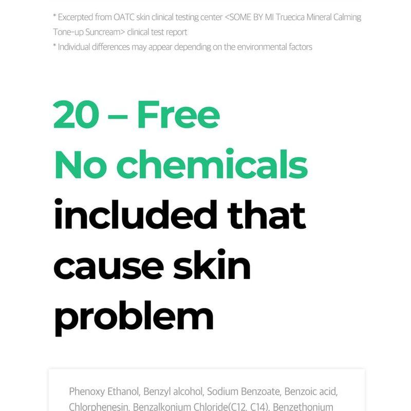 SOME BY MI - Truecica Mineral Calming Tone-Up Suncream
