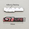 3D Metal Car Badge Sticker GT LINE Logo Whole Body Emblem Decals For Peugeot 301 308 408 508 3008 4008 5008 307 Auto Accessories