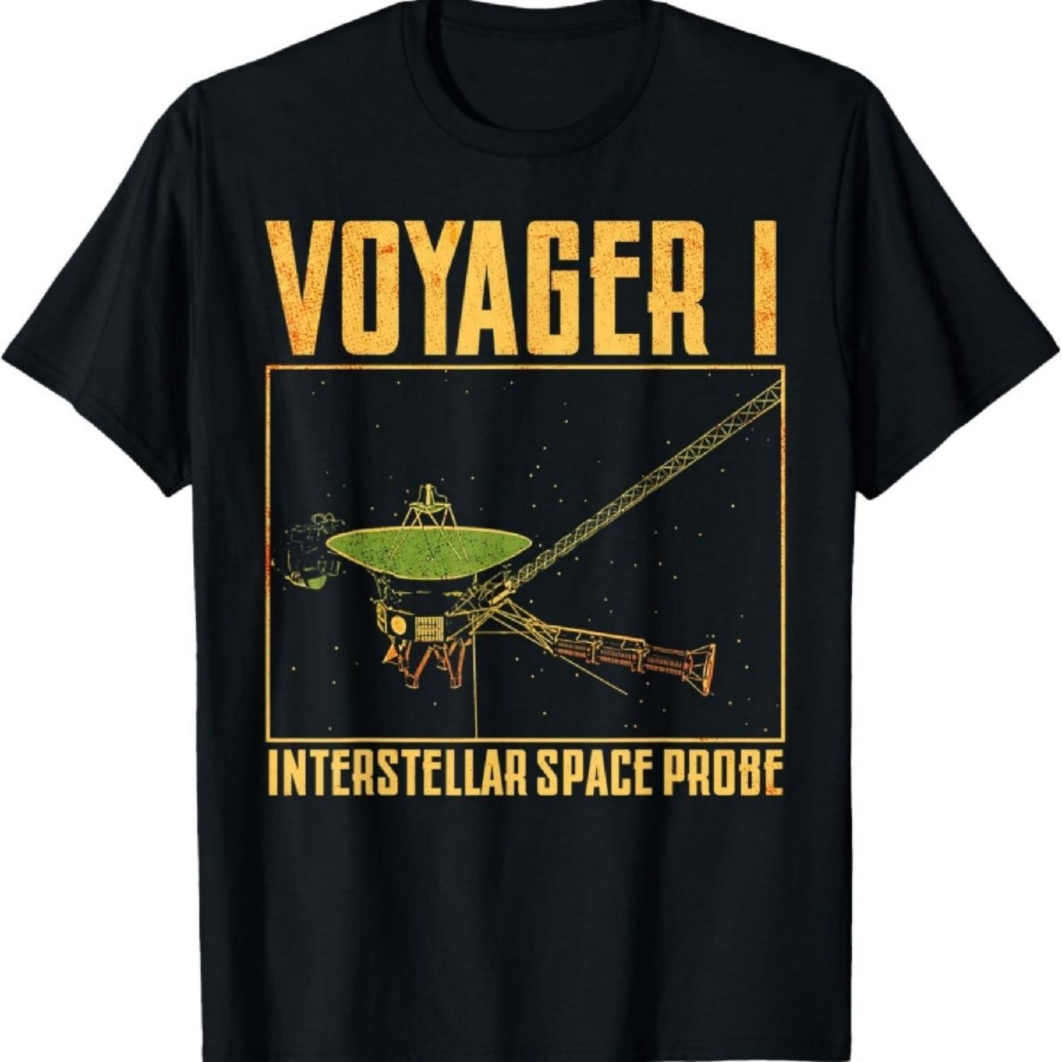 Вояджер-1 Межзвездный космический зонд Солнечная система Астрономия Футболка2 S