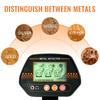 Metal Detector MD4070 for Coin Hunting Underground Depth Detection Gold Finder Waterproof Coil Adjustable Sensitivity LCD Screen