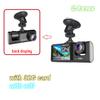 Car Dash Camera, 2-inch IPS Screen, 2/3 Lenses, Infrared Night Vision DVR Recorder, In-car DVR