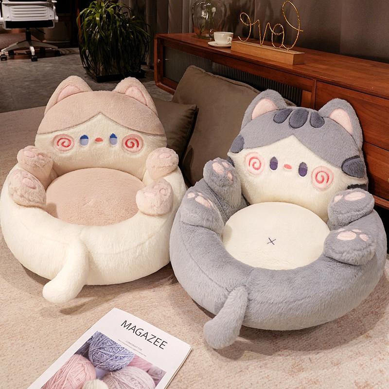 Cute And Cozy Hugging Cat Plush Pillow Cushion For Creative Sofa Sleep Decor