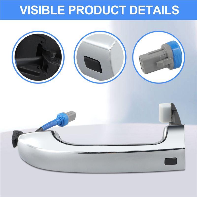Versatile 826513JD00 Car Front Outside Door Handle For Veracruz Ix55 2006 2009 826513J210 82651-3JD00