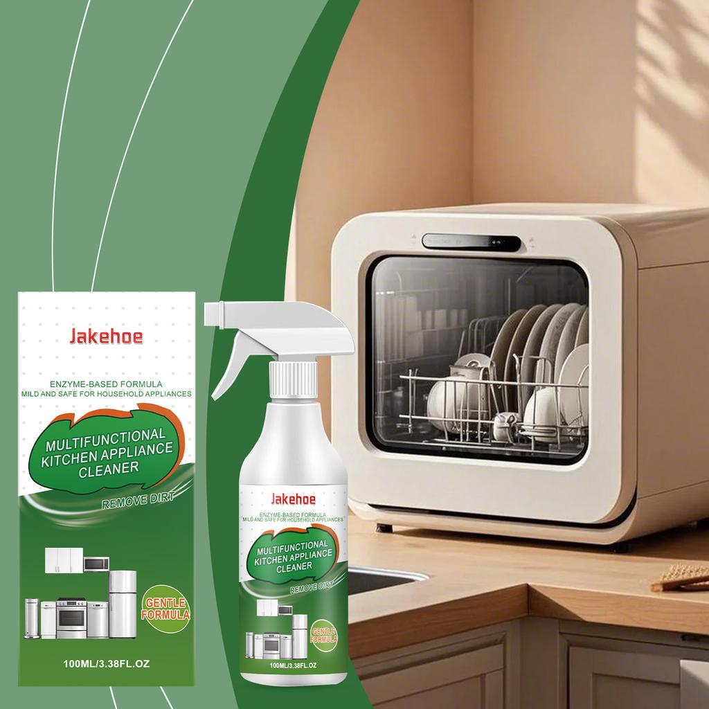 JAKEHOE Kitchen Appliance Cleaner Gentle Grease Remover Shine Restorer 500ml
