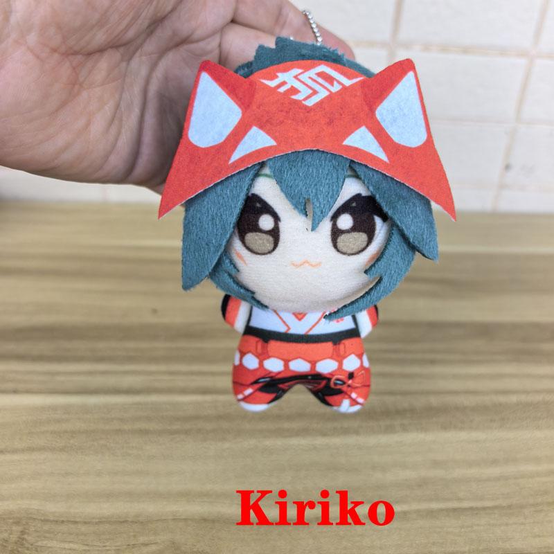 Neuestes 12cm Cosplay Anime Overwatch 2 Charakter Wuyang / Venture Und Kiriko Plüschtier Schlüsselanhänger Spiel Cartoon Kuscheltier Plüschtierpuppe About 12cm