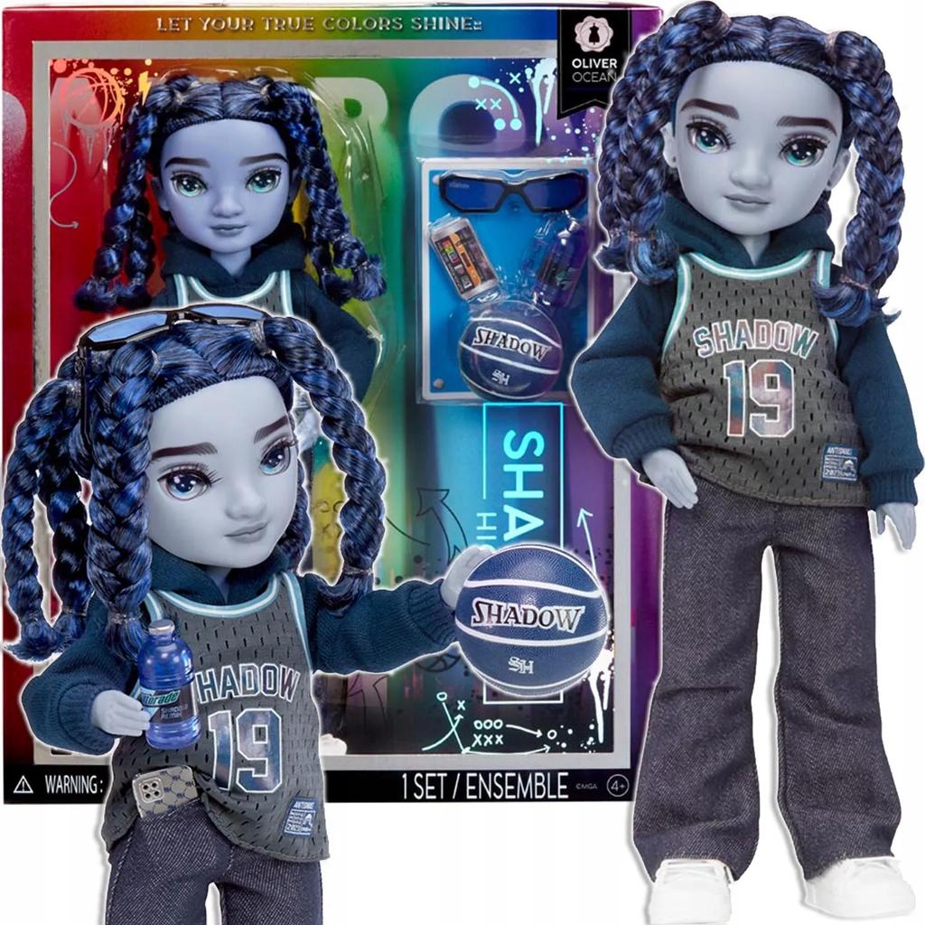 Shadow Oliver Ocean Rainbow Shadow High Fashion Doll Set + Accessories