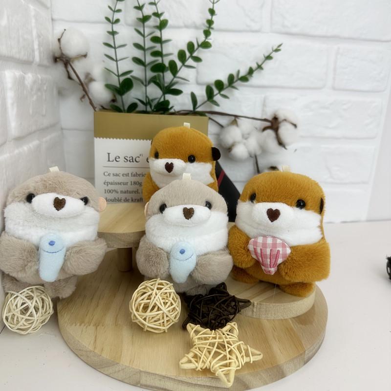 

Плюшевая игрушка Мой Оттер - Брелок Coffee Color