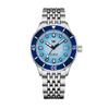 WM Watch Automatic Mechanical Diver Watches Men Sparkle Grain Gradient Dial Ceramic Bezel NH35 AR Coated Welly Merck Watch WM212