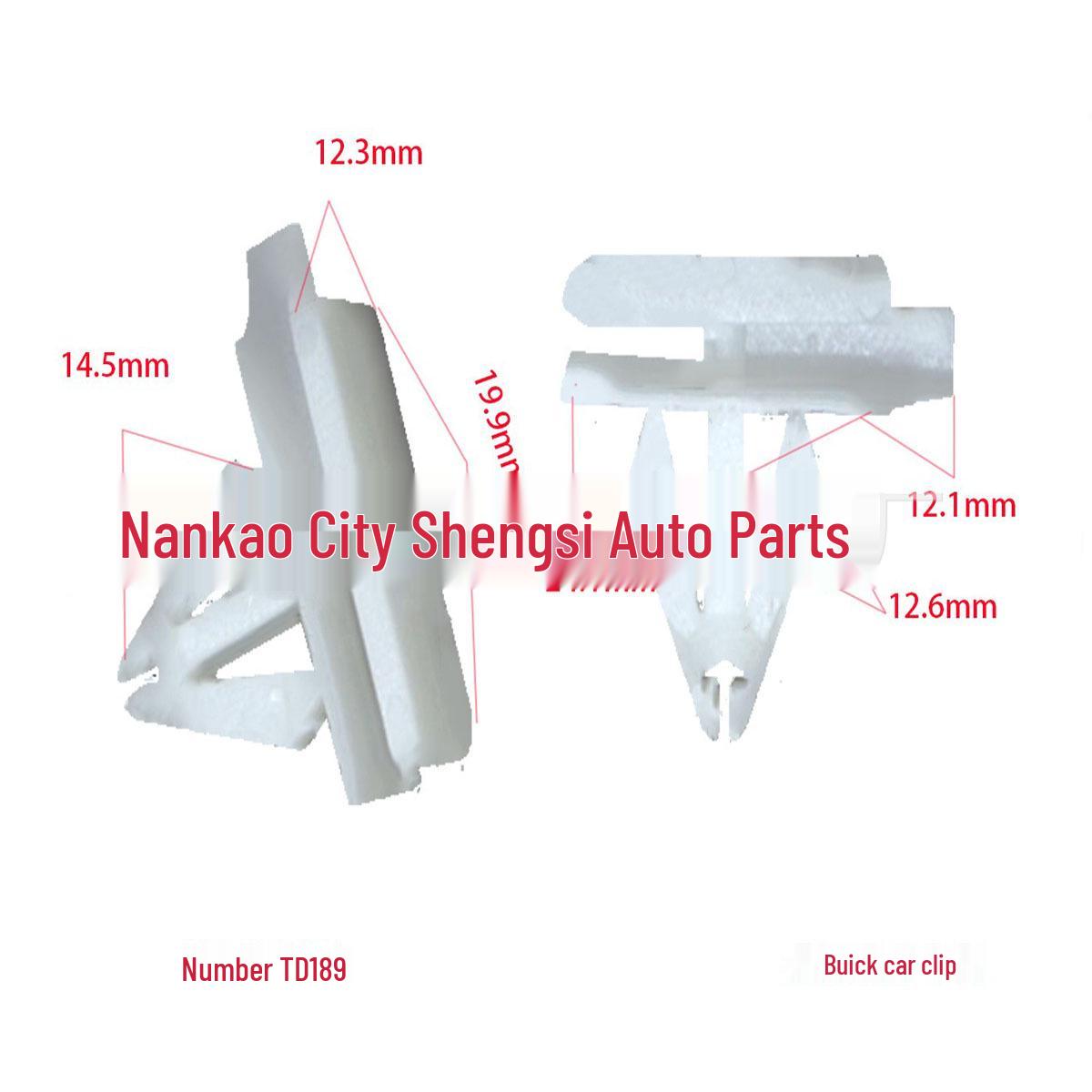 

Buick Chevrolet Regal Captiva Interior Door Panel Trim Strip Buckle OE:75315S9A004 10000