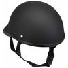 Bike Parts Center Helmet Half Long Ducktail Matte Black Free Size (Head circumference 57cm~less than 60cm) 722205
