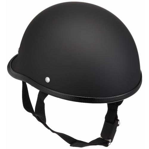 Bike Parts Center Helmet Half Long Ducktail Matte Black Free Size (Head circumference 57cm~less than 60cm) 722205
