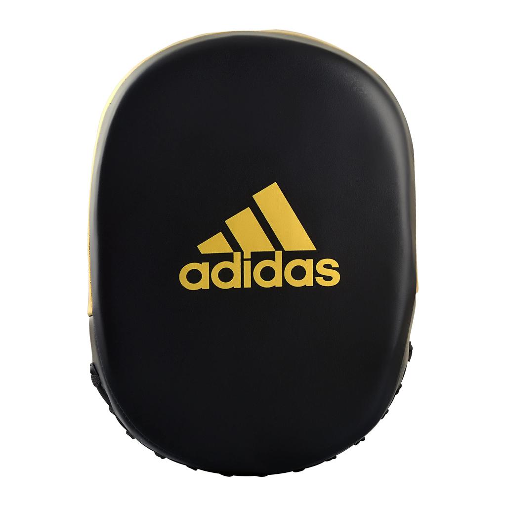 adidas Speed Micro Air Punching Mitts ADISP550FM adidas Boxing Mitts for Kickboxing and Gym Use and (Pair) // (Black Gold)