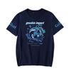 Genshin Impact Druck Damen Herren T-Shirt Lässig Atmungsaktiv T-Shirts Lustig Genshin Impact Locker T-Shirts Hemden Straße Übergroße T-Shirts Mann