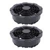 2PCS Cooling Jacket Fans 5V 0.6A Cable USB Powered Brushless Motor Fan for Air Conditioning Clothes