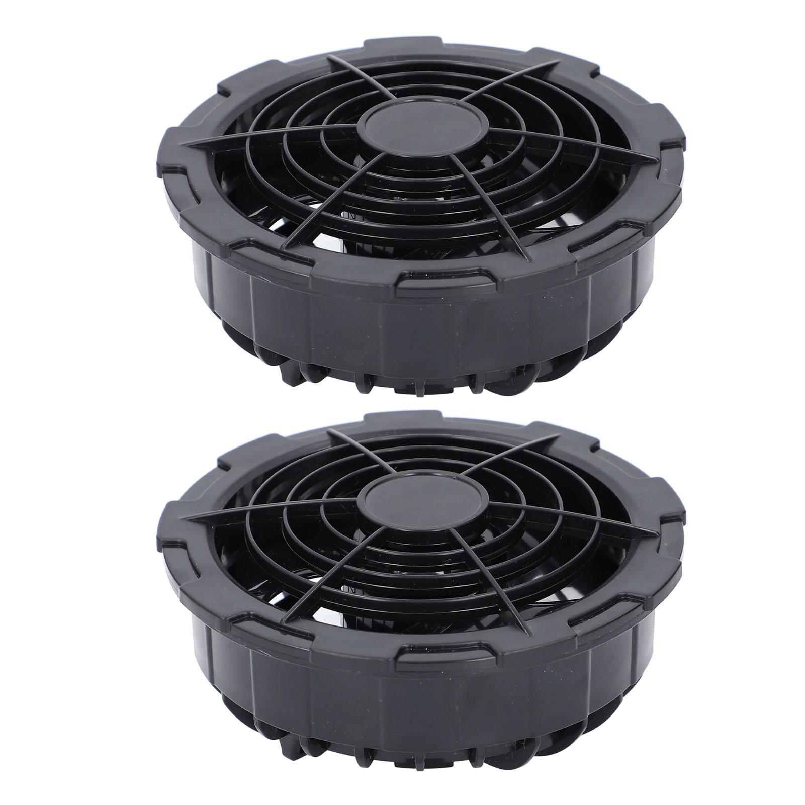 

2PCS Cooling Jacket Fans 5V 0.6A Cable USB Powered Brushless Motor Fan for Air Conditioning Clothes