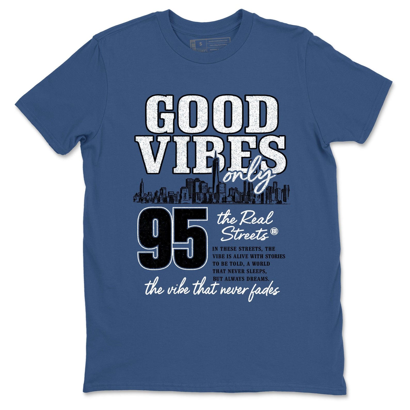 Good Vibes Only graphic tee. Streetwear Brand Graphic T-Shirt. 1s Fragment 2XL