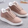 2025 New Winter Outdoor Women Shoes Warm Fur Plush Lady Casual Shoes Lace Up Fashion Sneakers Platform Snow Boots